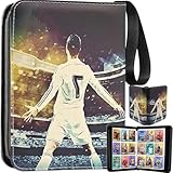 1 Kinfezlon Álbum de tarjetas de colección de fútbol, álbum de recortes, tarjetas de fútbol, carpetas, carpetas, carpetas, tarjetas de baloncesto, tarjetas coleccionables, álbum