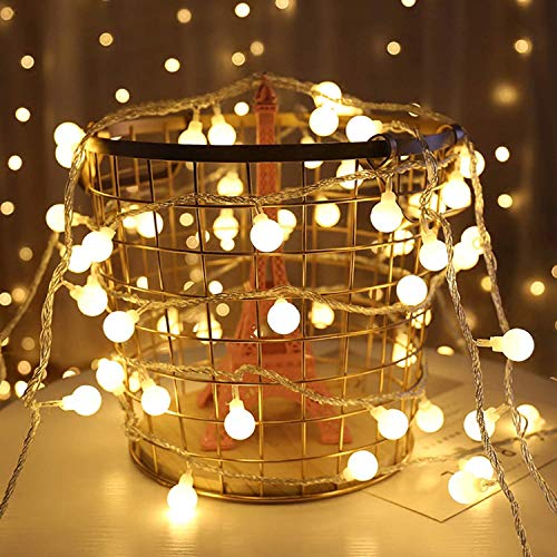Cadena de Luces, 10M 100 LED Guirnaldas Multicolor Led Luces, USB con Control Remot, IP65 Impermeable 8 Modos para Hogar Interior Y Exterior para Navidad Fiesta Casa Jardín Boda Compleaño