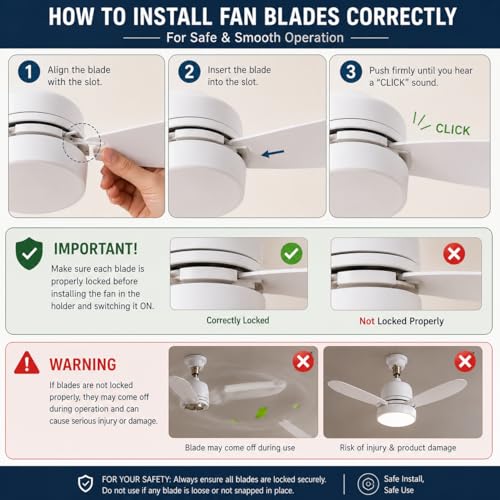 Image of Gesto B22 Socket Fan with LED Light & Remote, Mini Ceiling Fan with 3 Speed & 3 Color Dimmable Light, Portable Bulb Fan for Kitchen, Bathroom, Pooja Room, Study Room, Small Office - 16.5 Inch
