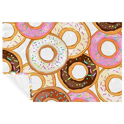 Couverture donut chaude pour éliminer les frissons sur le lit