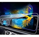 EUEKY for 2025 2026 GLE 350 Screen Protector Touchscreen 2020-2023 2024 2025 Mercedes Benz GLE GLS 450 580 2021-2024 AMG GLE 53 E-Class Display Navigation Tempered Glass Protective Film 2019-2024 G-Glass