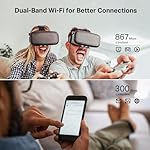 TP-Link AC1200 WiFi Router (Archer A54) - Dual Band Wireless Internet Router, 4 x 10/100 Mbps Fast Ethernet Ports, Supports Guest WiFi, Access Point Mode, IPv6 and Parental Controls - Image 3