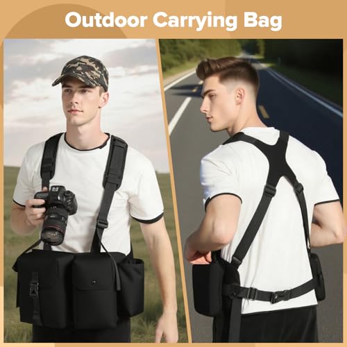 Bolso de Pecho Impermeable para Cámara con Correa Ajustable miniatura 7