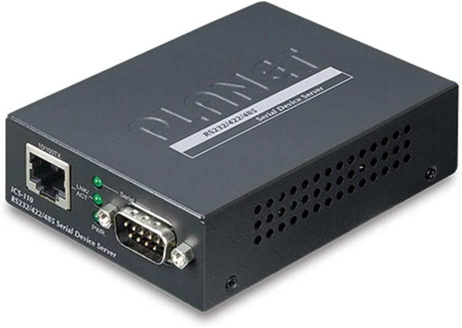 RS232/RS-422/RS485 to Ethernet RS232/RS-422/RS485 to, W125648649 (RS232/RS-422/RS485 to Ethernet, 10/100Base-T(X), System, 97 x 70 x 26 mm, 184 g, -10-60 øC, -10 -)