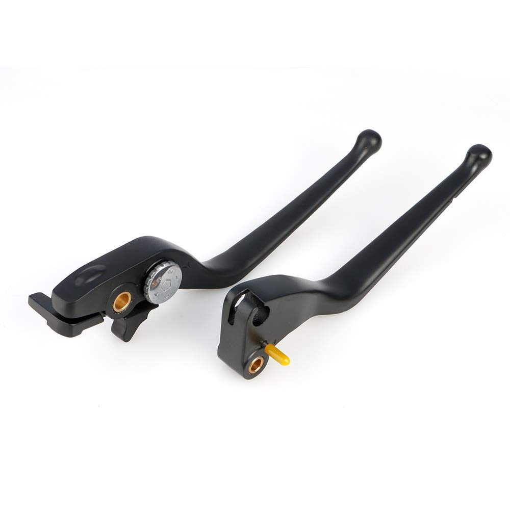 For Victory Cross Country Hard Ball Magnum 2008-2014 Brake Clutch Levers Chrome Accessories Motorcycle Part (Color : Black)