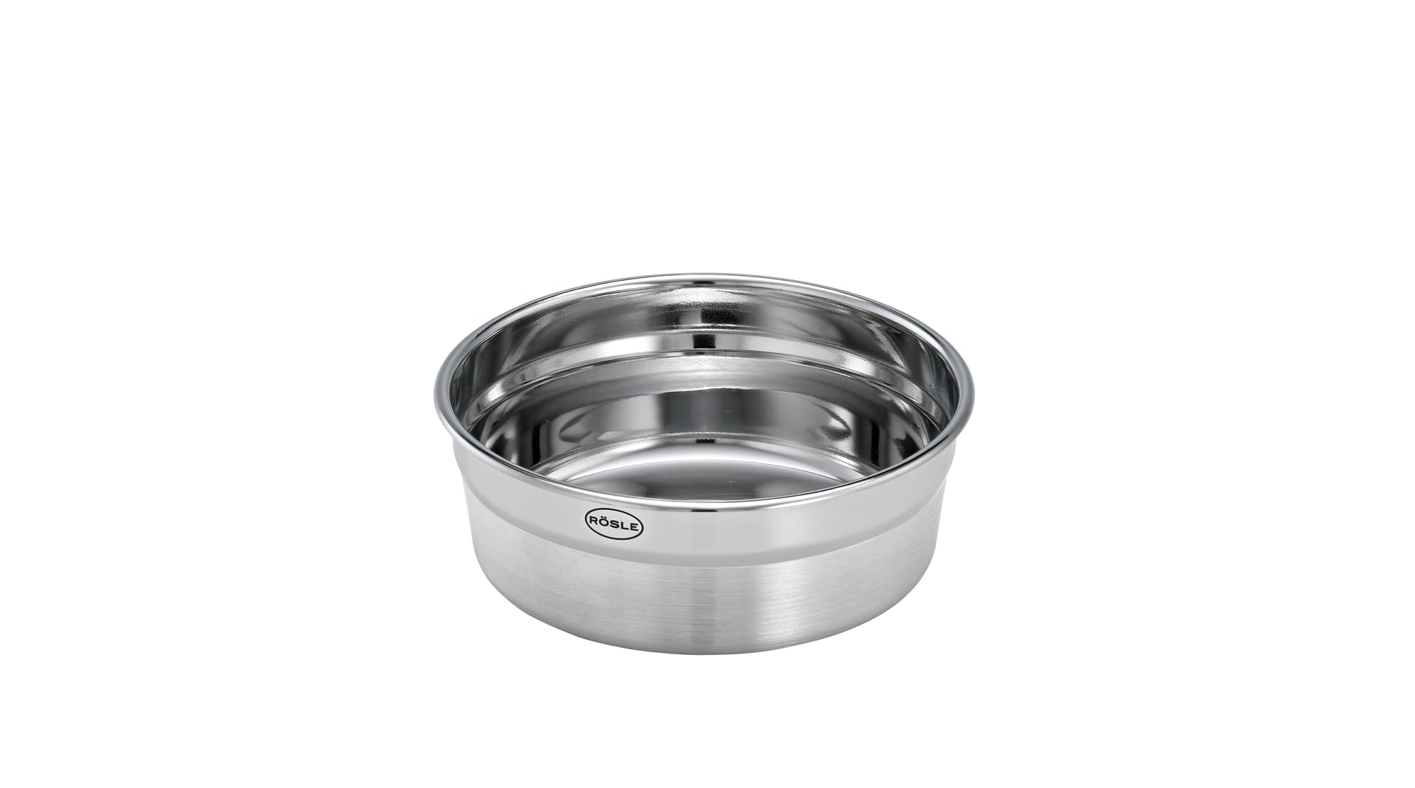 RÖSLE Flexx 2GO 0.4 L Round Stainless Steel Lunch Box Microwave and Oven Safe up to 150 °C, Dishwasher Safe, Silver
