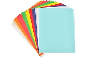BUYGO BUYGOO Colored Vellum Paper: A Spectrum of Translucent Expressions With 40 Vibrant Hues