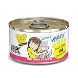 Weruva BFF Minced Natural Wet Cat Food, Tuna and Chicken 4 Eva in Gravy, 3oz Can, Pack of 24