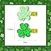 INLOLLY 4PCS St Patricks Day Hair Accessories, Hair Clips for St Patrick's Day Outfit