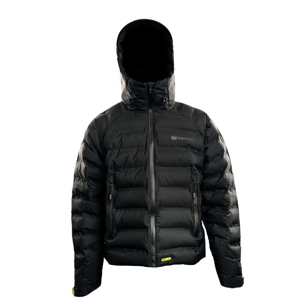 Ridgemonkey Black Hull Angling Centre K2 W/Proof Coat Blk Xl Rm Dbhc Bxl