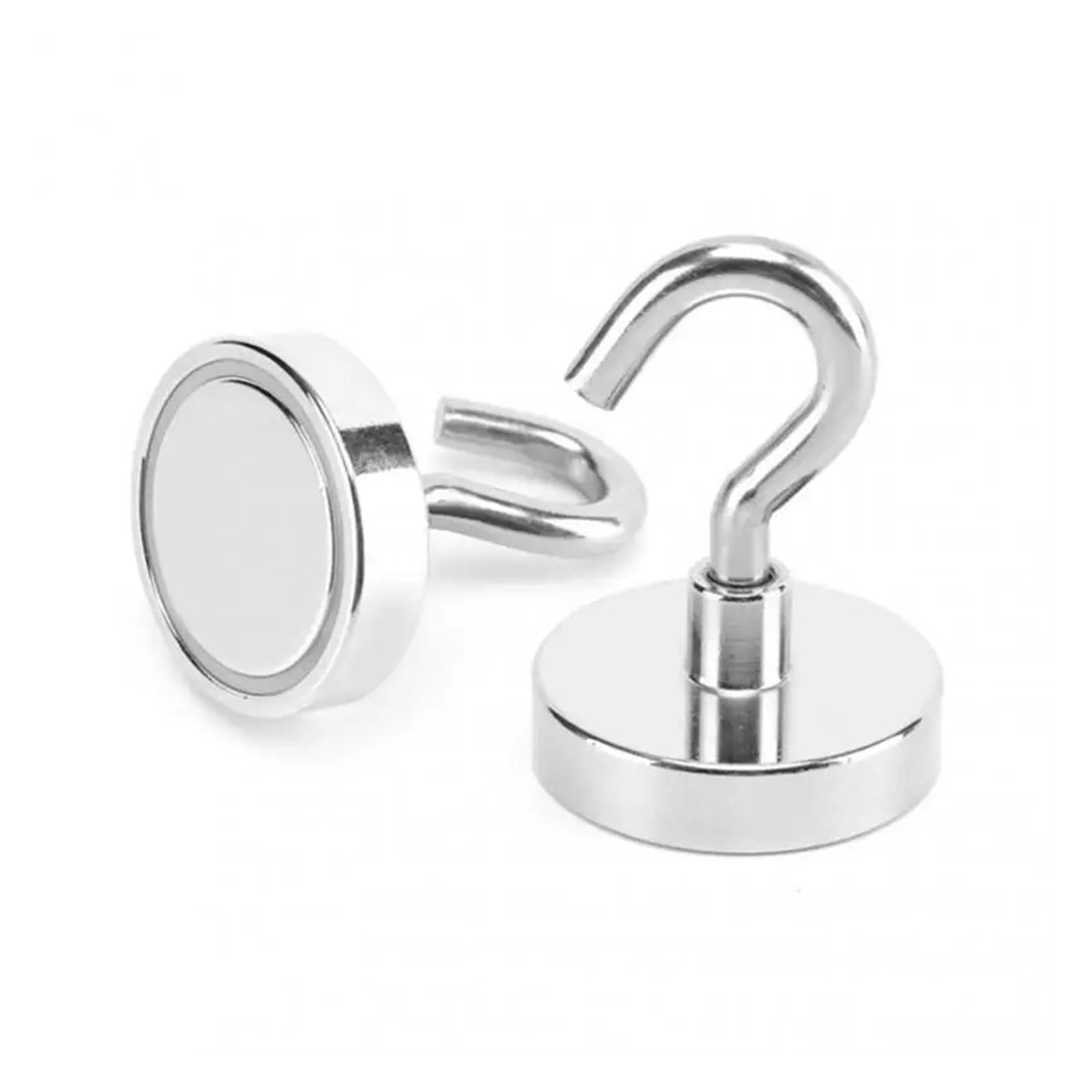 Genérico Ganchos magnéticos de alta resistencia, colgador magnético for colgar tazas, gancho pared for abrigo, 6 uds(D20 12KG)