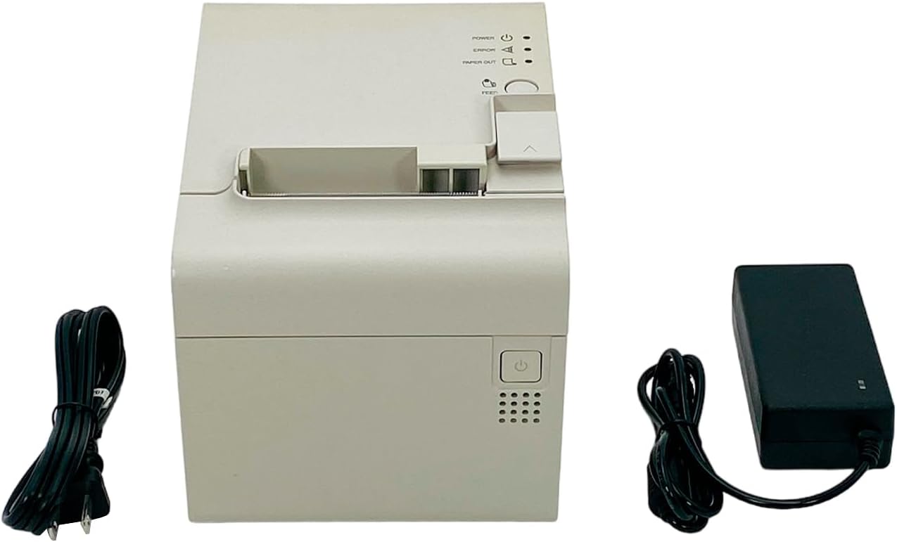 Epson TM-T90 M165A Compact Thermal POS Receipt Printer Ethernet