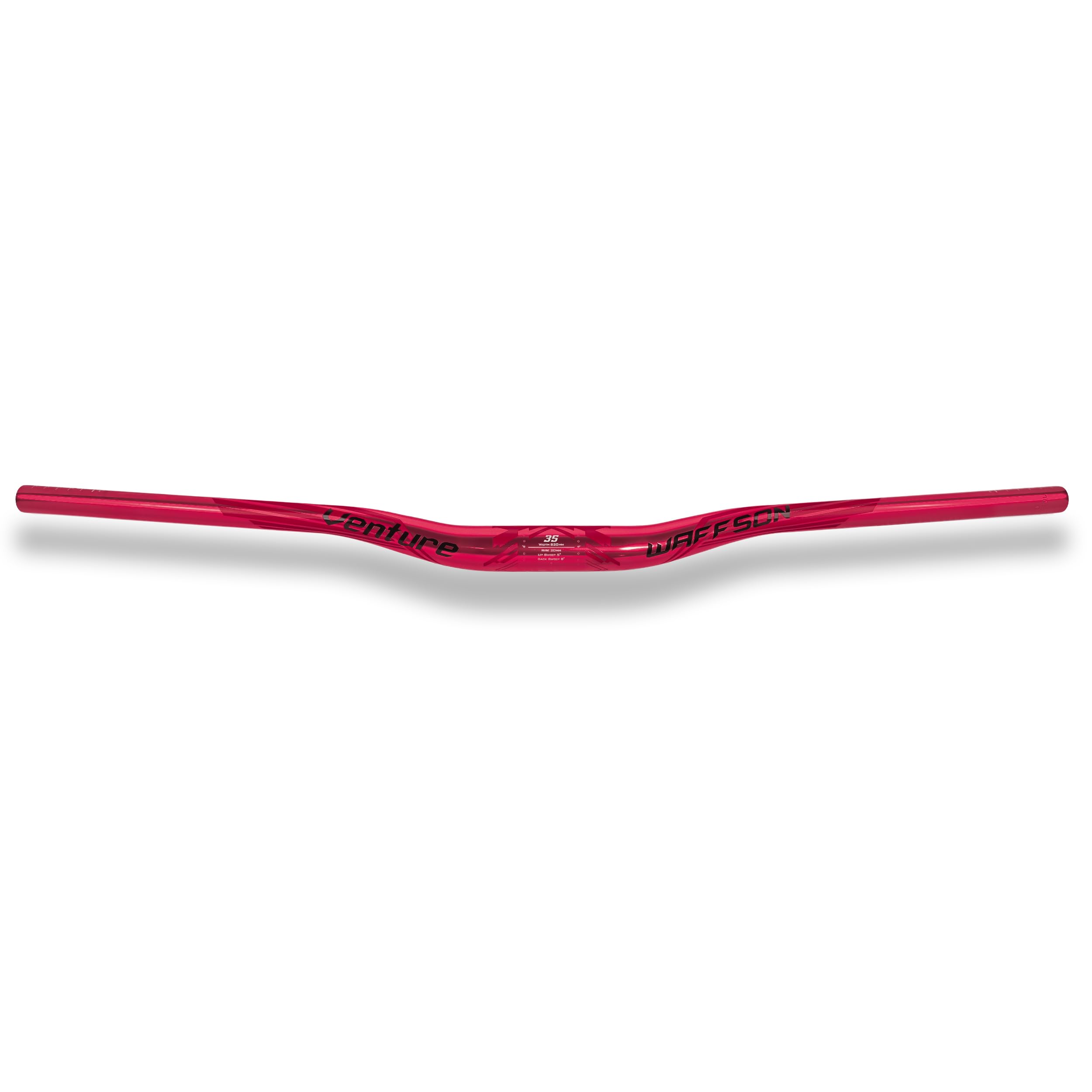 WFS Venture 35 x 820 mm Handlebar 20 mm Rise, Red