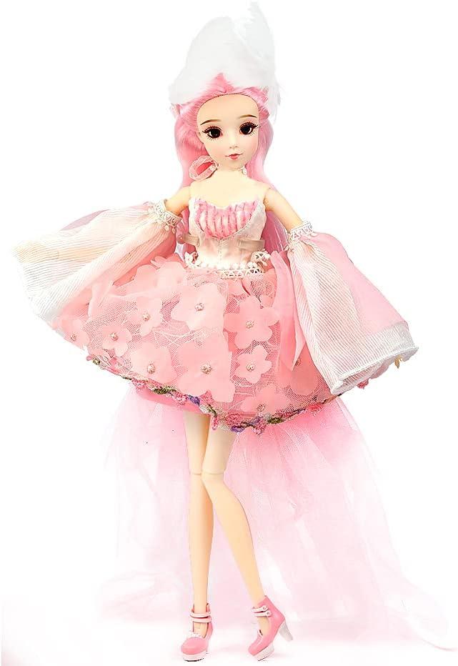 ICY Fortune Days Original Design Dolls, Tarot Series 14 Ball Joints Doll, Best Gift for Girls(The Lover)