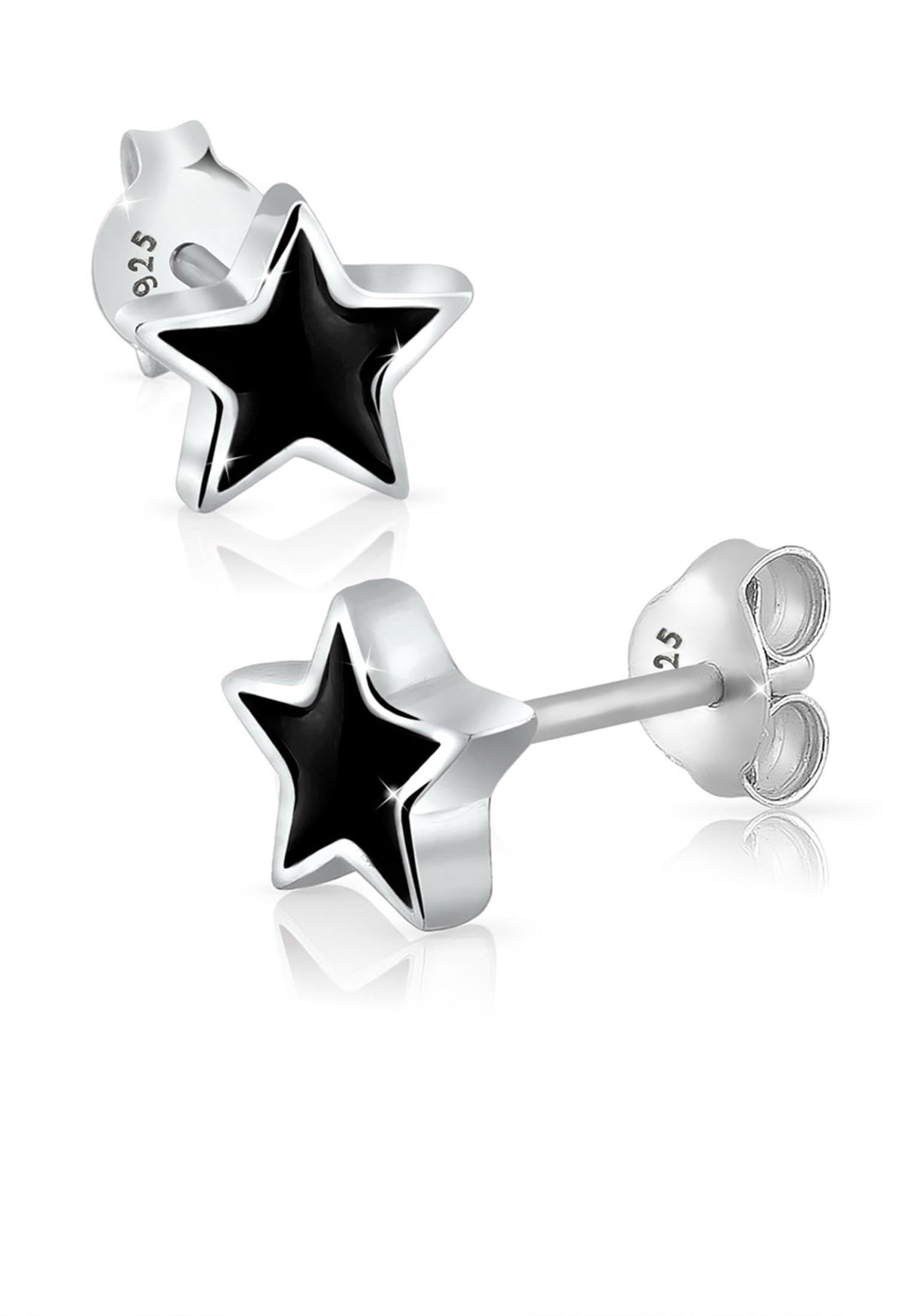 Elli Women's 925 Sterling Silver Xilion Cut Earrings