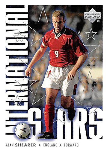 Alan Shearer trading card (Newcastle England Soccer) 2000 Upper Deck #100