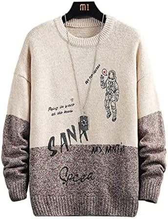 Amazon 桜と倫 セーター メンズ 冬服 メンズ ニットセーター クルーネックニット カラーマッチング ニットセーター 暖かい カットソー メンズ ニット トップス 秋冬 通勤通学 セーター 通販 Amazon 桜と倫 セーター メンズ 冬服 メンズ ニットセーター クルーネックニット カラーマッチング ニットセーター 暖かい カットソー メンズ ニット トップス 秋冬 通勤通学 セーター 通販