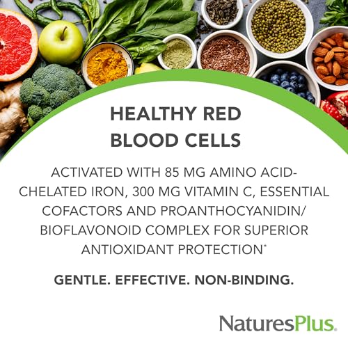 Nature's Plus - Hema-Plex - 60 Vegetarische Kapseln