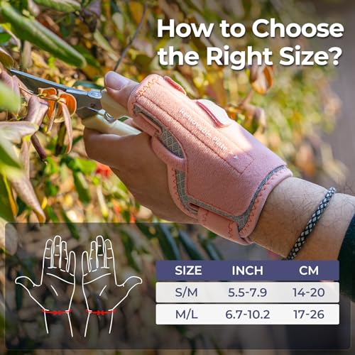 Curecare THUMB BRACE Removable Thumb Spica Splint Left Right Hand thumb #6