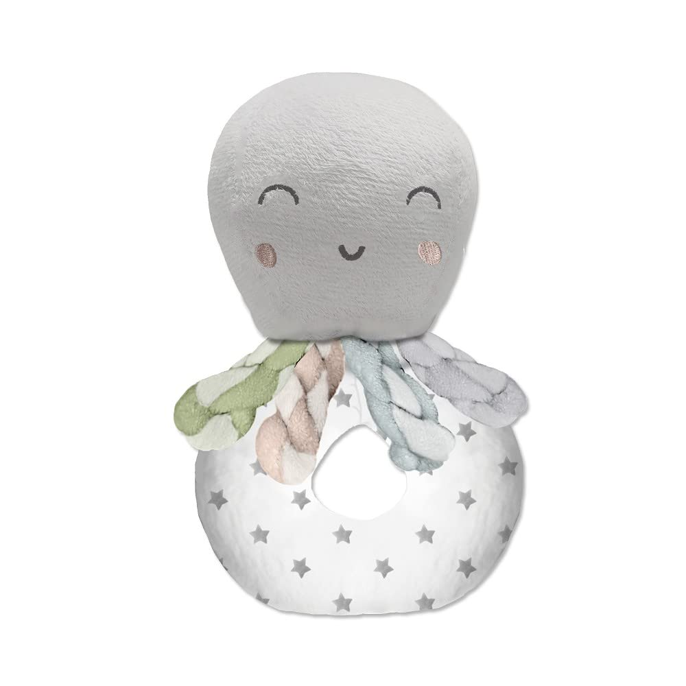 Sonajero peluche Pulpo para bebés