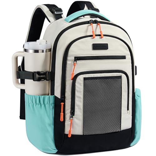 LOVEVOOK Laptop Backpack for Women with Cup Holder