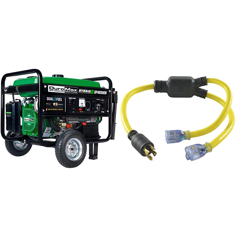 Buy DuroMax XP4850EH Generator4850 Watt or Propane PoweredElectric