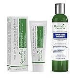 Hair Loss Therapy Shampoo & Scalp Treatment Mask Value Set (2 items) - Saw Palmetto Hair Growth For Hair Thinning Prevention Alopecia DHT Blocking. Doctor Developed