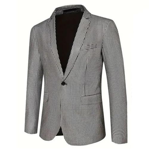 Costume de club à paillettes pour homme au fini brillant