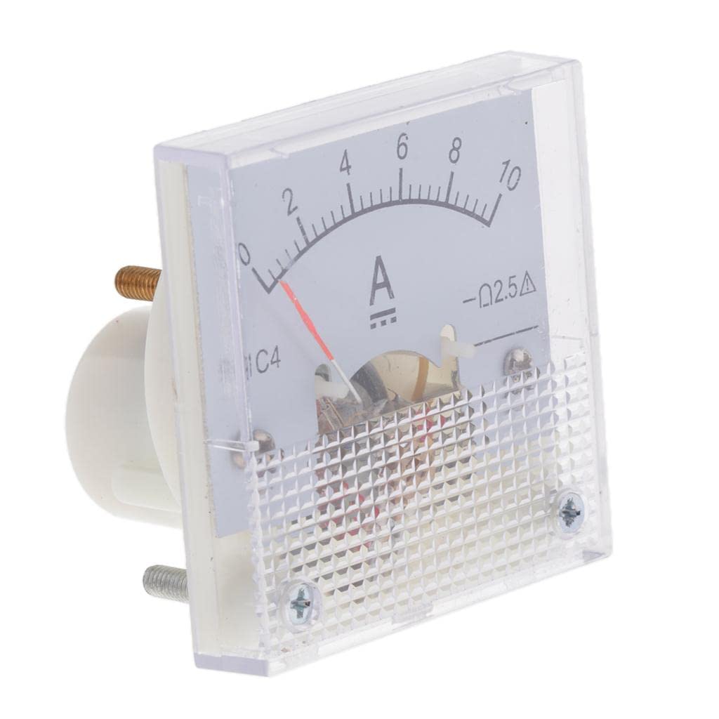 MERISHOPP DC Ammeter Analog Panel Meter Amp Meter Current Gauge 2.5% 0-10A White Tools | Measuring & Layout Tools | Electrical Testers (B0BY27SZVH) Amazon Price History, Amazon Price Tracker