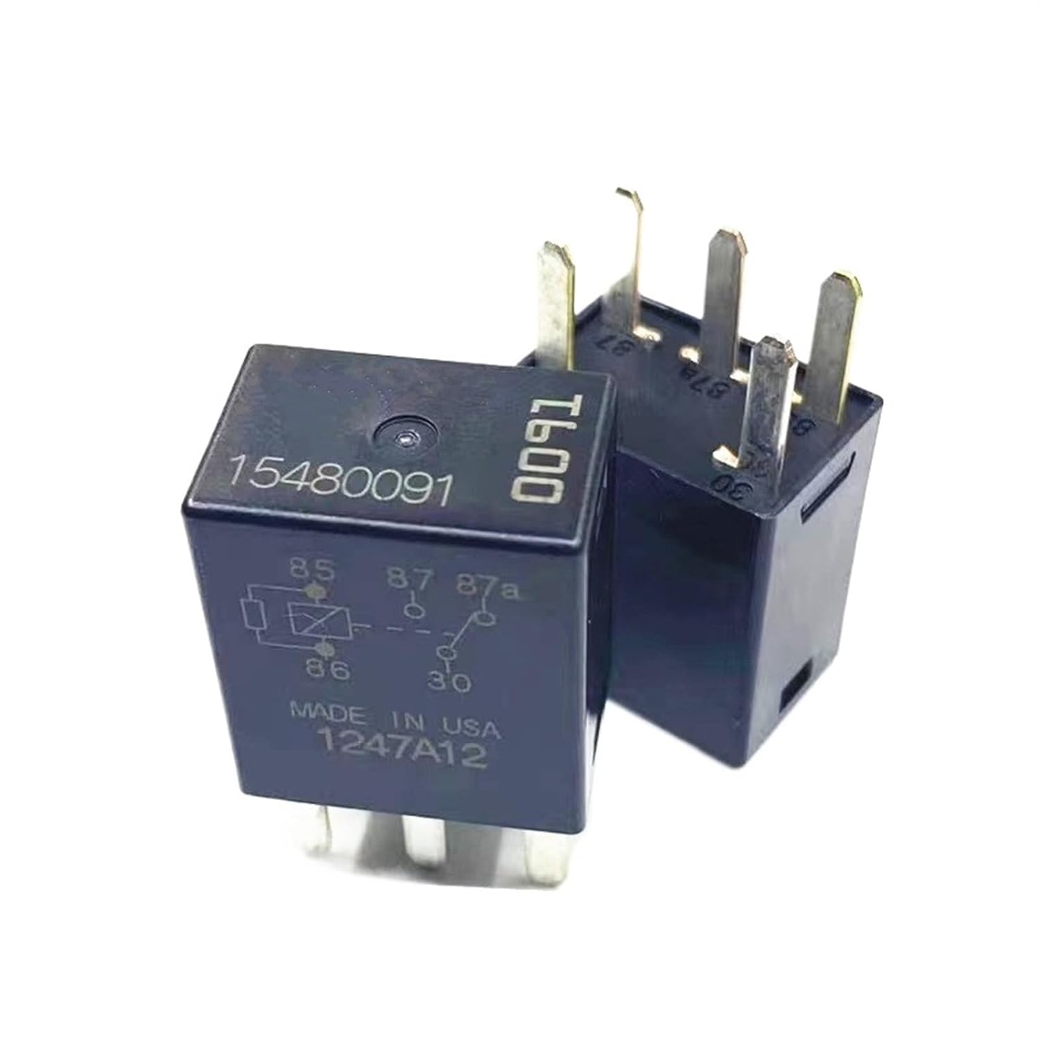 2PCS 5PCS 15480091 12V 35A Air Conditioning Fan Relay 5510-0330(5PCS 15480091)