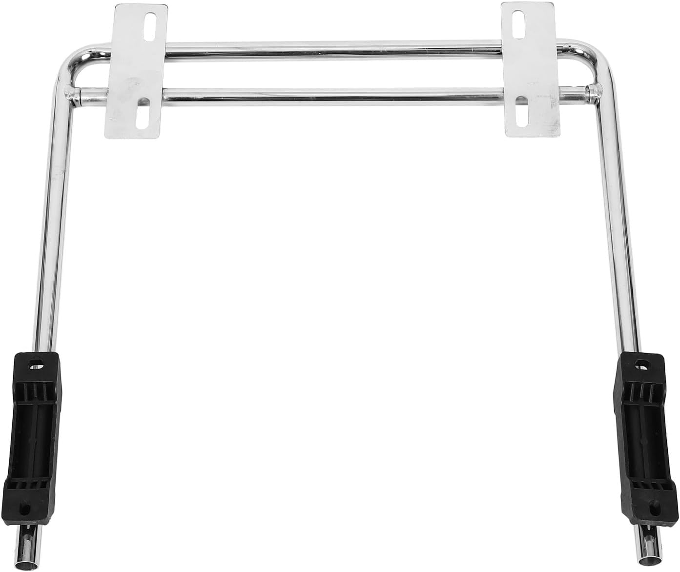 jojofuny Retractable Foot Rest 41.5cm with Metal Plate, Replaceable Chair Footrest Pedal for Office and Gaming Chairs, Daily Use Comfortable Foot Cushion Accessory
