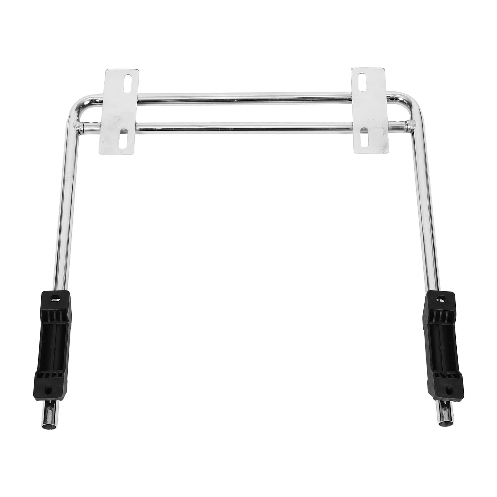 Repose-Pieds pour Chaise de Bureau Confortable et Rétractable en Fer Argenté