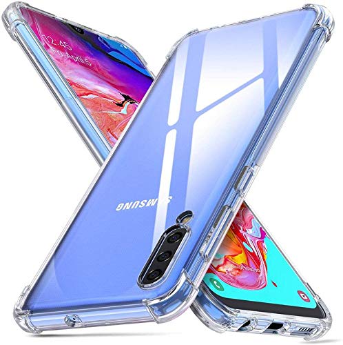 Helix Silicone Liquid Crystal Anti Smudge Bumper Transparent Back Cover for Samsung Galaxy A70s - Transparent (B07Z85VTBR) Amazon Price History, Amazon Price Tracker