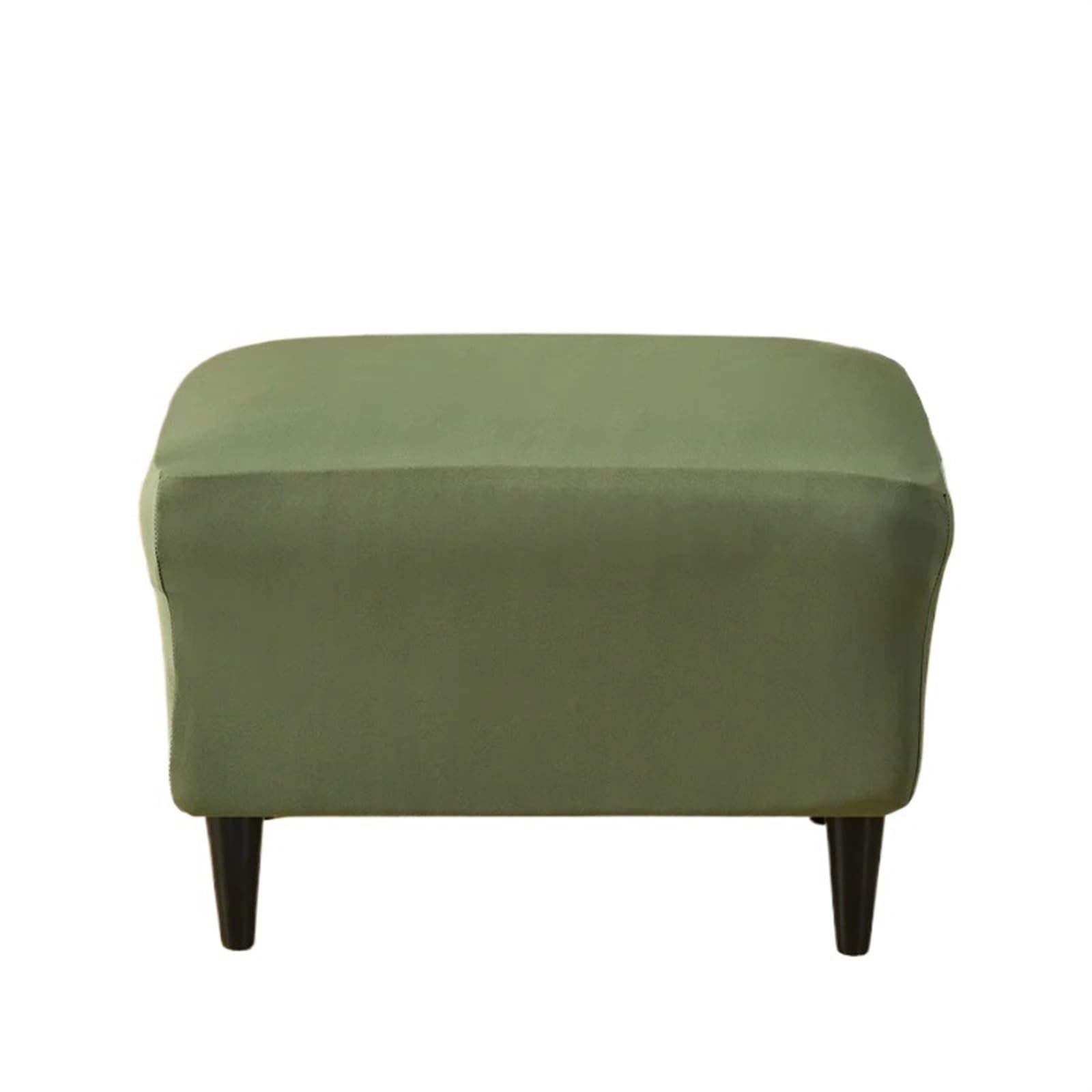 YXINAER Foot Stool Cover Elastic Spandex Ottoman Cover Solid Color Stool Covers Rectangle Footrest All-inclusive Footstool Slipcovers(C11 Bench seat cover)