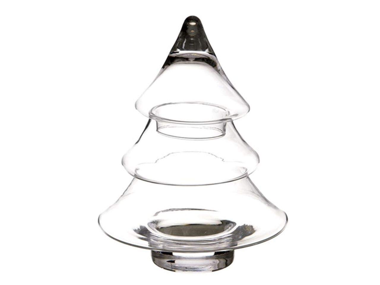 Keksförmiger Weihnachtsbaum aus Glas cod.SB02533LU cm 38h diam.32 by Varotto & Co.