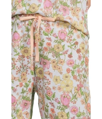 Image of Karen Neuburger Women's Short-sleeve Tee and Bermuda Short Pajama Set