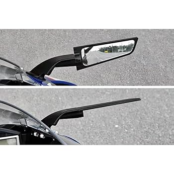 【S1000RR用】Otilli バイク ミラー Amazon | OTILLI オートバイウィングミラー 調節可能 回転バック