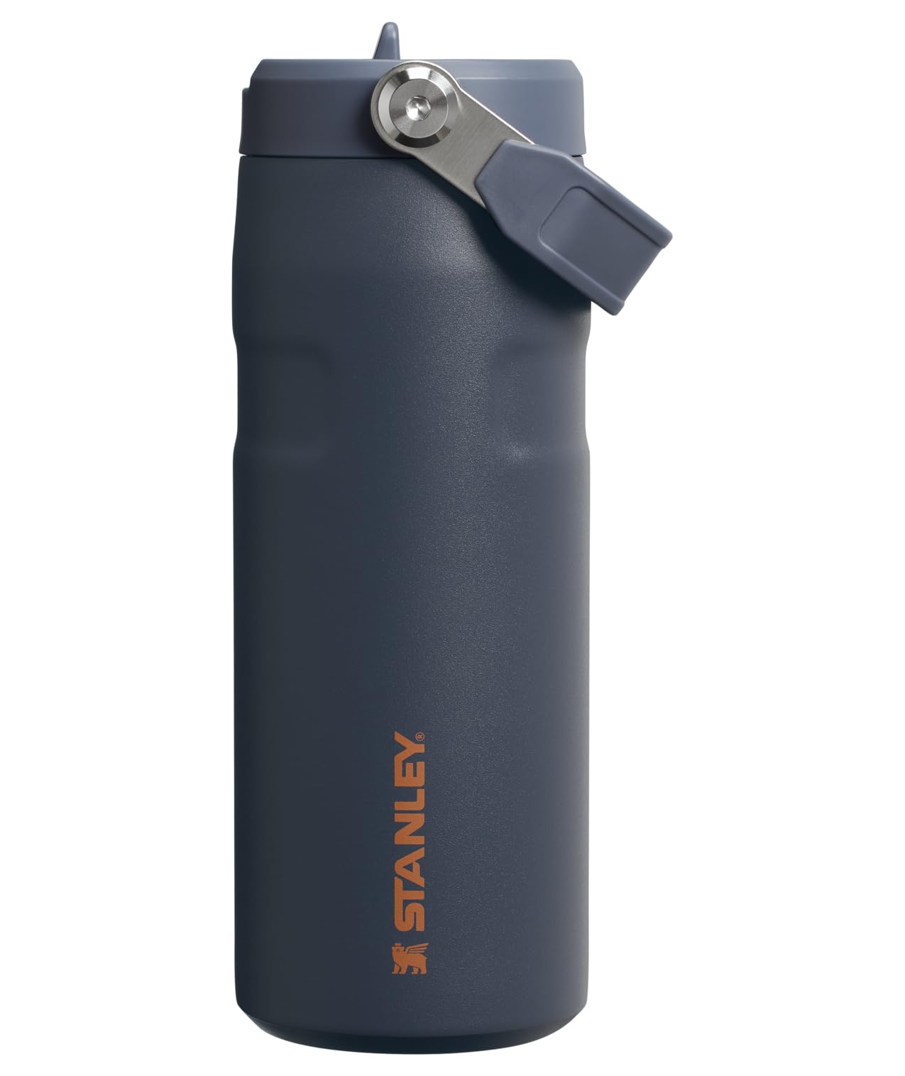 STANLEY IceFlow Flip Straw 2.0 Bottle, 16 oz, Twilight | Easy Carry Handle | Twist On Lid and Flip Up Straw | Lightweight Water Bottle | Insulated Stainless Steel | BPA-Free