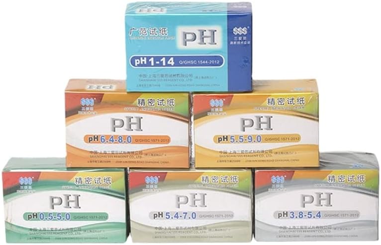 20 ピース/ロットユニバーサル/精密 PH 試験紙、酸性またはアルカリ度 1-14 インジケーター紙土壌、化粧品、ガス検出に使用