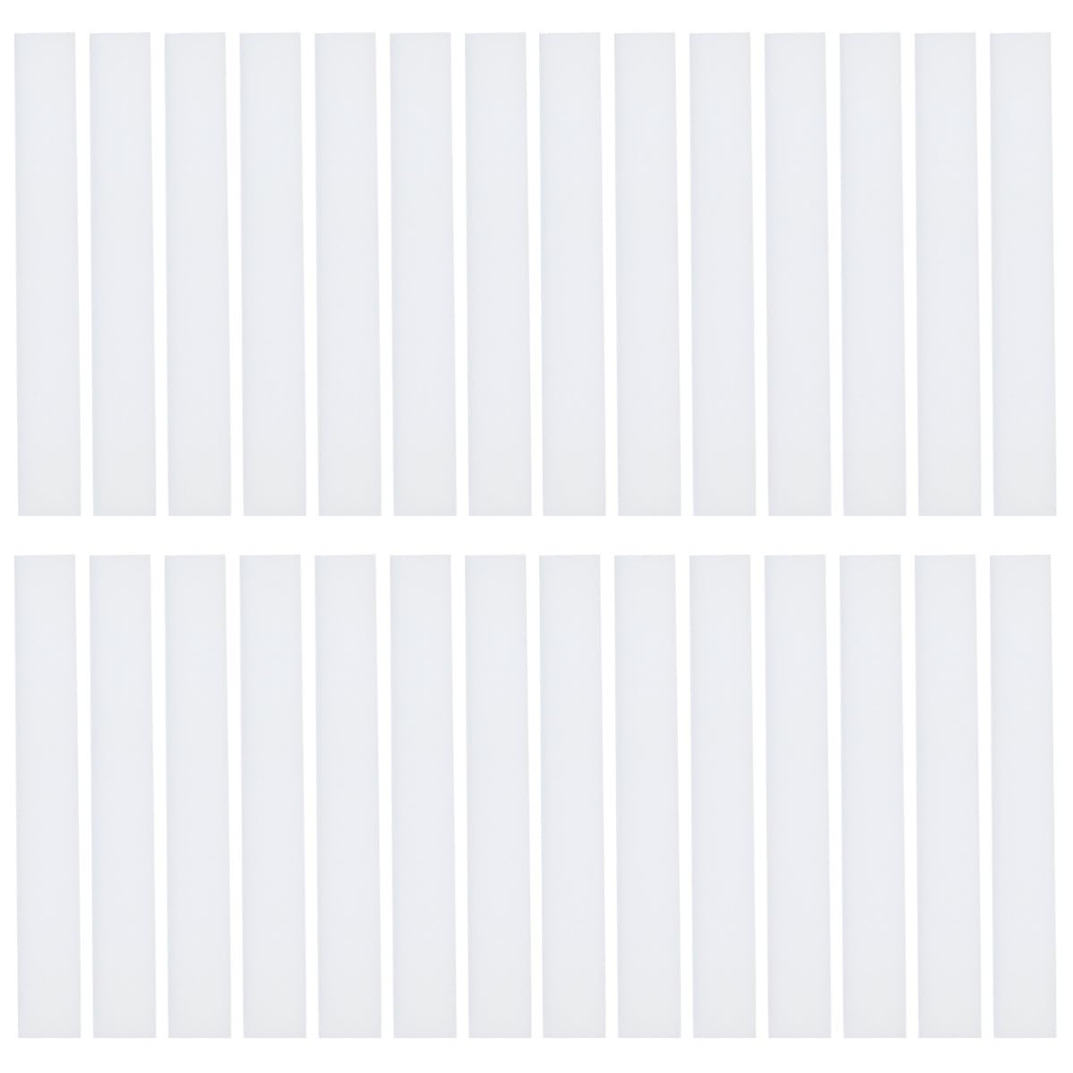 50pcs Self-adhesive Sponge Strip Mask Accessories White