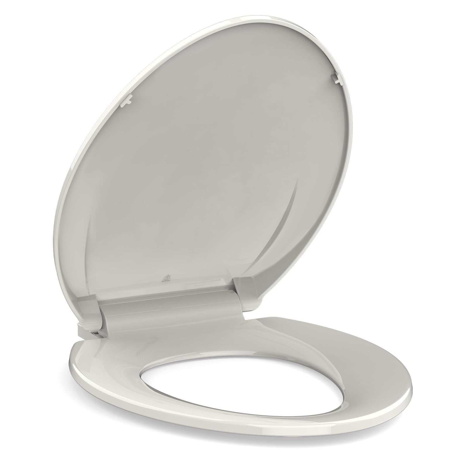 Ldhsjh Biscuit Black Soft Close Elongated Toilet Seat - Easy Install, Comfortable Design For Modern Bathroom Upgrade, Seat, Soft, Easy, Black, Close, Elongated, Toilet, Install