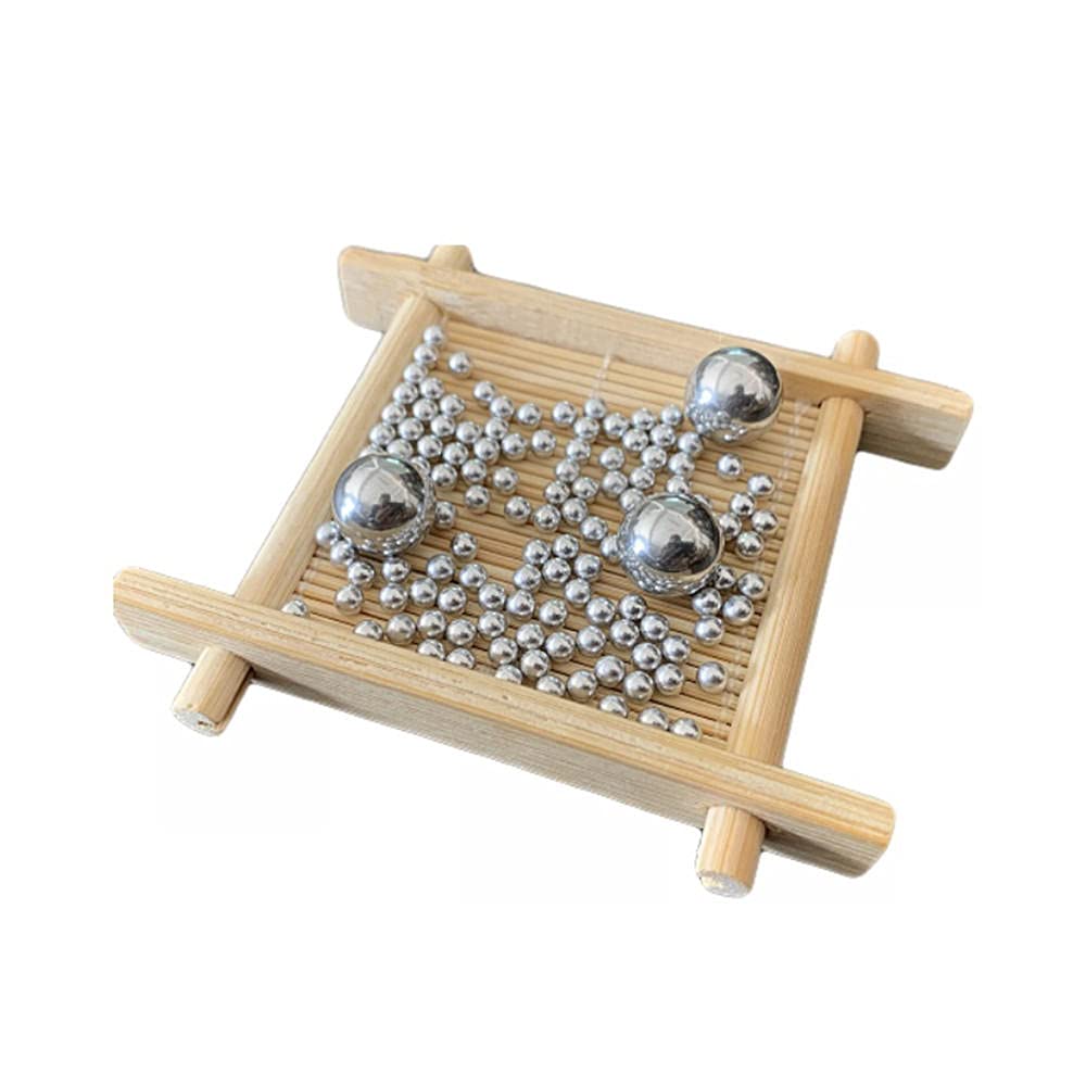 Bolas de acero,Bolas de acero al cromo para rodami Bola de acero al carbono de precisión, sólida.(18mm*1kg)