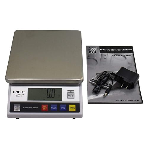 Miniatura 3 de Alta Precisión 10 kg x0.1g Digital Accurate Equilibrio con contador Lab Escala