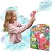 Bubble gun Pistola Sparabolle - Elefante di Deluxebase. Giocattolo Sparabolle per Bambini a Forma di Animale. Giocattolo con Bolle di Sapone Che farà divertire per Ore Grazie alla Forza di attrito