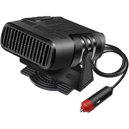 SECRET DESIRE Portable Car Heater Quickly Defrost Fast Heating Electric Heater Defogging 120W