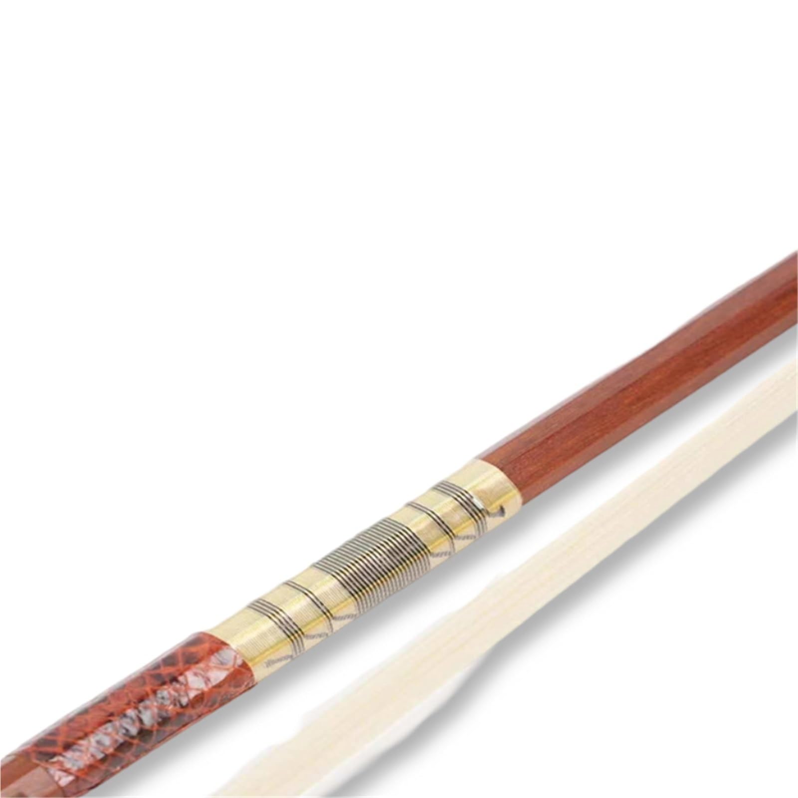 Arcos De Violín De Madera Arco De Violín Accesorios Madera Serpiente Y Palisandro Apto Para Principiantes(1/4)