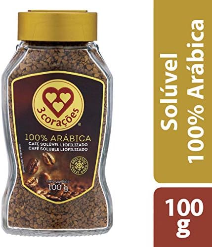 Café Liofilizado 3 Corações