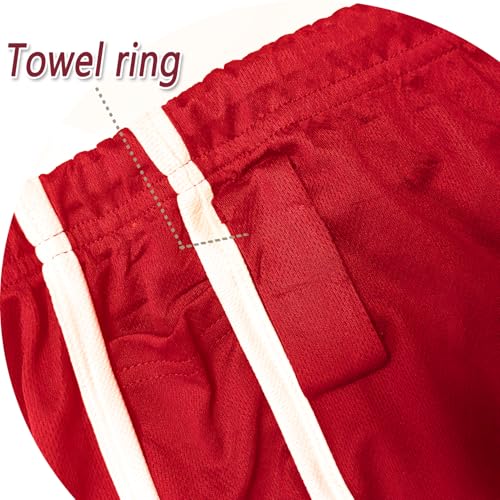 Mens Mesh Shorts 3 Inch Athletic Running Workout Gym Bodybuilding Booty Track Shorts Vintage Fitted Short4