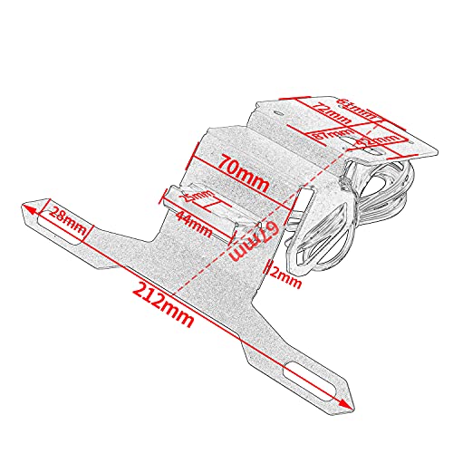 Kit d'Élimination Garde-Boue Ninja-650 pour Enlever le Plastique Arrière