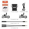 LEKATO Lavalier Microphone 2Pcs, Omnidirectional Lapel Mic, Wired Clip-On Compatible With Android/iPhone/Camera/PC for Interview/YouTube/Recording/Conference/Streaming #4